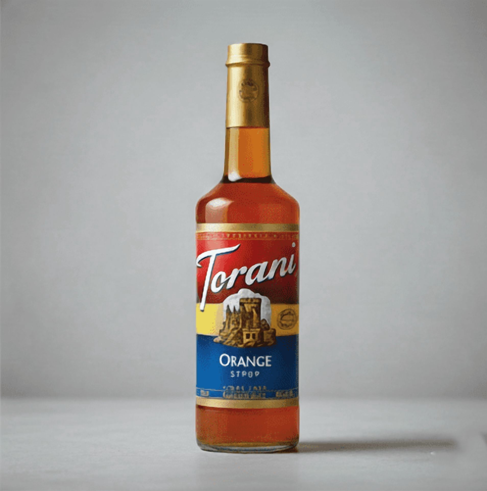 Torani Orange Dairy Friendly Syrup cs 12/750 ml