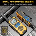 thumbnail image 4 of Walkie-talkies DURLK, paquete de 4, impermeables, recargables, 22 canales, 4 of 7