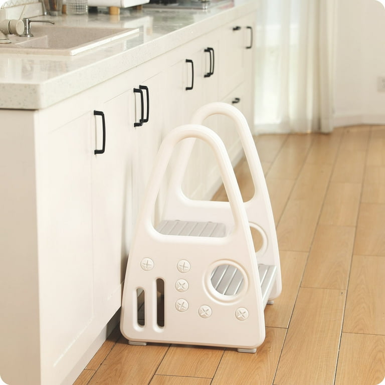 Mangohood Toddler Step Stool Kids Two Step Tower for Bathroom