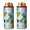 Geometric Flower and Dahlia Blue Pattern, variant on Geometric Flower and Dahlia Blue Pattern 12oz Can Cooler 1 Pack, Vacuum Insulated Bottle Cooling Holder Pc Lid Gifts Ideas for Outdoor Party Camping Travel Home Office Car