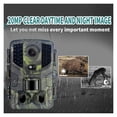 thumbnail image 3 of PR800 Trail Camera 1080P 20MP Waterproof Night Vision Outdoor Wild Motion Activated Scouting Camera Photo Trap ,Lightweight  Compact, 3 of 6