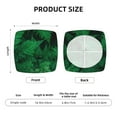 thumbnail image 6 of Gaeub Green Leave Fern Square Chair Seat Cushion Cover,Wear-Resistant Chair Seat Cover, Household Chair Essentials,Anti-Scratch, 6 of 9