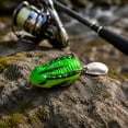 thumbnail image 4 of Topwater Frog Fishing Lure Floating Simulation Bait with Spinner Sequins and Double Hooks for Bass Snakehead - 0.14 oz 1.3 in A, 4 of 5