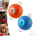 thumbnail image 1 of HEDGAUCP Pelota de Juguete para Perros Naranja y Azul, Vibrante y automática, Bola vibratoria para Perros, Juguete móvil automático, Perro tembloroso para Perros pequeños/medianos/Grandes, 1 of 5