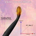 thumbnail image 2 of TLUDA G-Spot Clitoral Vibrator, Curved Vibrating Massage Wand Gift for Women, 7 Vibration Modes, Black, 2 of 8