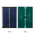 thumbnail image 4 of Amdohai 0.5W 5V Mini Solar Panel Polycrystalline Silicon Small Solar Cell DIY Waterproof Camping Portable Power Solar Panel Compatible for Toys Light Lamp Fan Garden Pump, 4 of 8