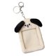 thumbnail image 2 of Llavero portátil de peluche con forma de tarjeta fotográfica, funda protectora para bolso, perro perro con risa, 2 of 6