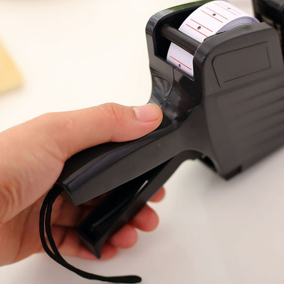 8 Digits Price Labeler Labeller with Red Lines Label Paper Retail Store