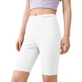 thumbnail image 2 of MGDXOX Girls Printed Athletic Biker Shorts High Waist Stretchy Soft Knee Length Shorts Breathable Bottoms for Sports Running and All Season Casual Wear White 3 Years, 2 of 9