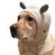thumbnail image 3 of Orejas silenciosas para perros, protección contra el ruido, gorros de punto para perros, cubierta cálida para orejas de perro, gorro de invierno, envoltura para la cabeza del perro(Beige), 3 of 4