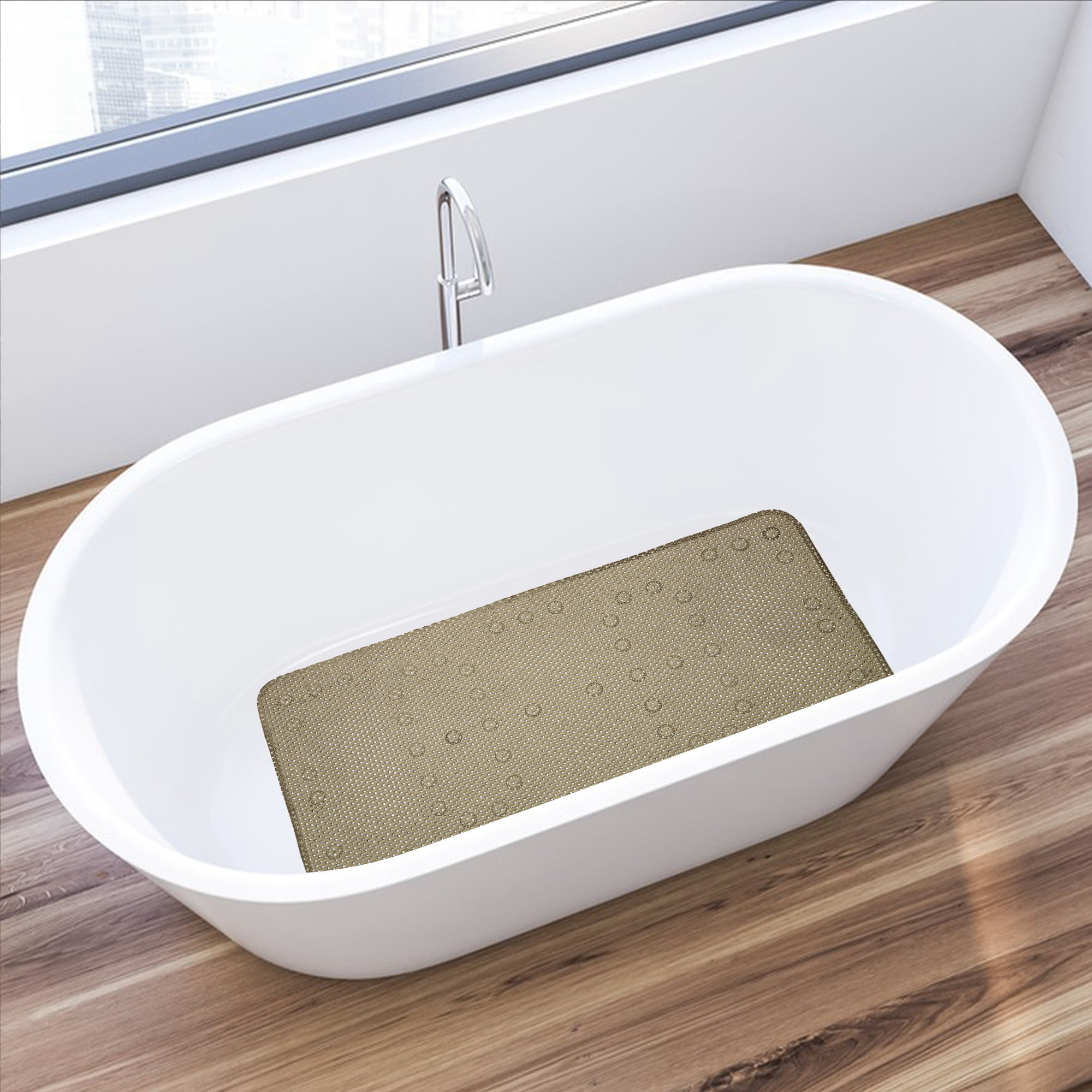 RS TRADERS Solid Kitchen Mat Anti Slip Bath Mats Waterproof Mat