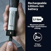 Norelco Philips Series 9000, Ultimate Precision Beard and Hair Trimmer with Beard Sense Technology For An Even Trim, BT9810/40