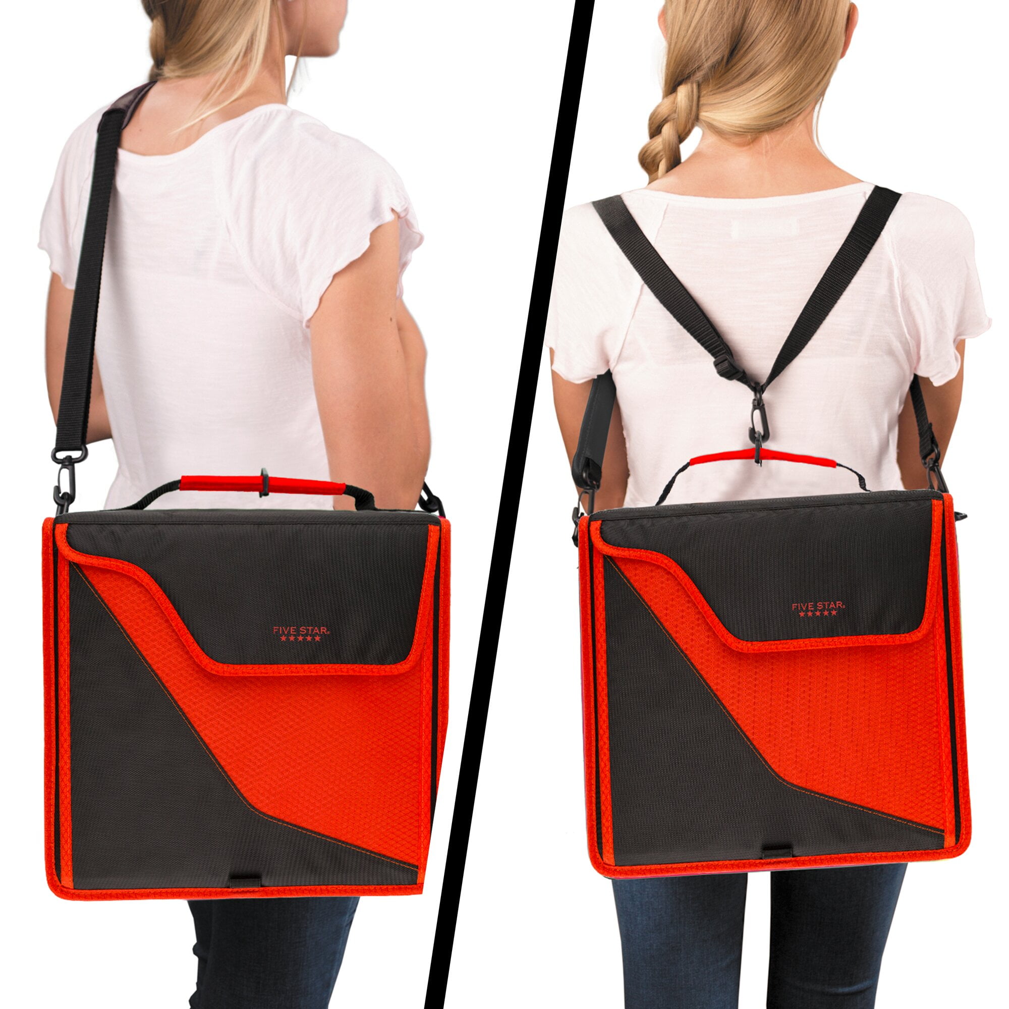 Five Star 3 Sewn Zipper Binder Plus Removable Padded Case 850 Sheet Capacity