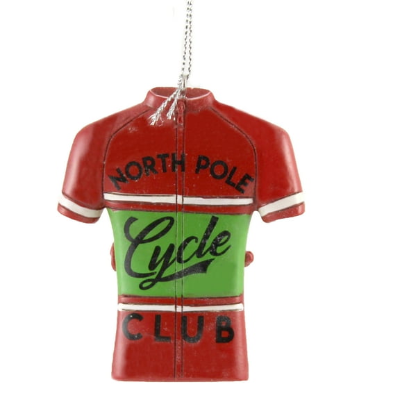 Holiday Ornament Cycling Jersey Polyresin Christmas Mx171669 Club