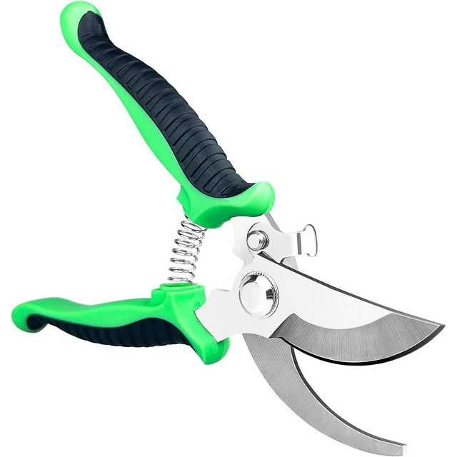 Garden pruning shears, non-slip and labor-saving manual pruning shears, pruning various plants 19 6.5 cm