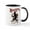 White/Black Inside, variant on CafePress - Krampus Mugs - 11 oz Ceramic Mug - Novelty Coffee Tea Cup