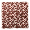 thumbnail image 4 of Bimba Red Ranunculus Floral Pure Silk Printed Head Bandanas Summer Neck Wrap Scarf 40 x 80 Inches, 4 of 6