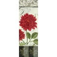 thumbnail image 2 of Pamela Gladding 11x24 Gallery Wrapped Canvas Wall Art Titled - Etude en Rouge Panel I, 2 of 4