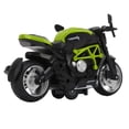 thumbnail image 3 of Alloy Motorcycle Model Toy, Pull Back Motorcycle Toy Develop Coordination Sound Effect  For Kids For Decoration Red,Blue,Green, 3 of 8