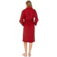 thumbnail image 2 of TowelSelections Women's Robe, Turkish Cotton Terry Shawl Bathrobe Medium/Large Cranberry, 2 of 6