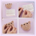 thumbnail image 4 of 1pc PVC Decorative Stickers Nose/Mouth Colorful 115x93x2mm, 4 of 6