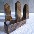 thumbnail image 3 of Pulido a mano, torre de broncita de la mejor calidad para curación y decoración de la India, esfera de broncita de calidad de exportación, 3 of 3