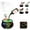 B, variant on Halloween Bubbling Cauldron Candy Bowl with Liquid Diffuser, Indoor/Outdoor