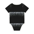 thumbnail image 2 of Rocae Silver Glitter1 for Baby Climbing Clothes Soft Baby Romper for Active Infants Comfortable and Breathable Crawling Jumpsuit Unisex Baby Outfit 3 Months, 2 of 8