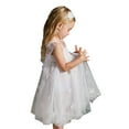 thumbnail image 4 of Toddler Little Girls Dresses Ruffle High Waist Tulle Tutu Dress Butterfly Wings Princess Party Outfit, 4 of 10