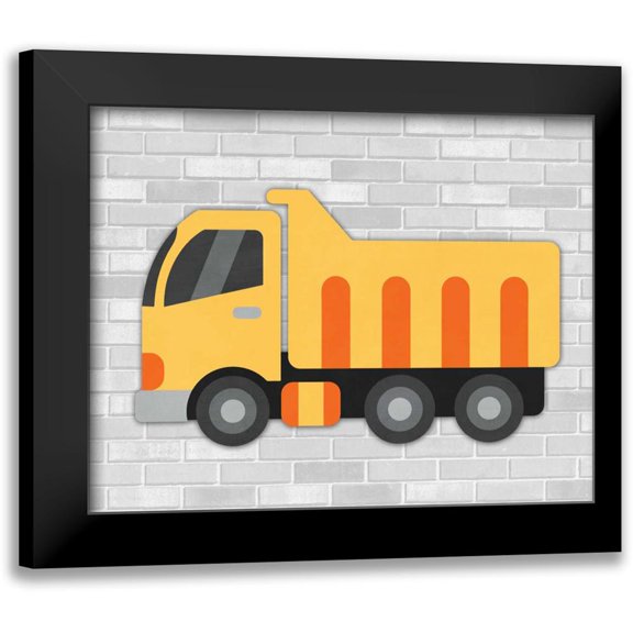 Robinson, Tamara 14x12 Black Modern Framed Museum Art Print Titled - Construction III