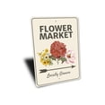 thumbnail image 3 of Flower Market Arrow Novelty Decor, Metal Wall Sign - 10x14 Inches, 3 of 4