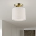 thumbnail image 2 of Livex Lighting - Blossom - 1 Light Petite Semi-Flush Mount In Transitional, 2 of 10