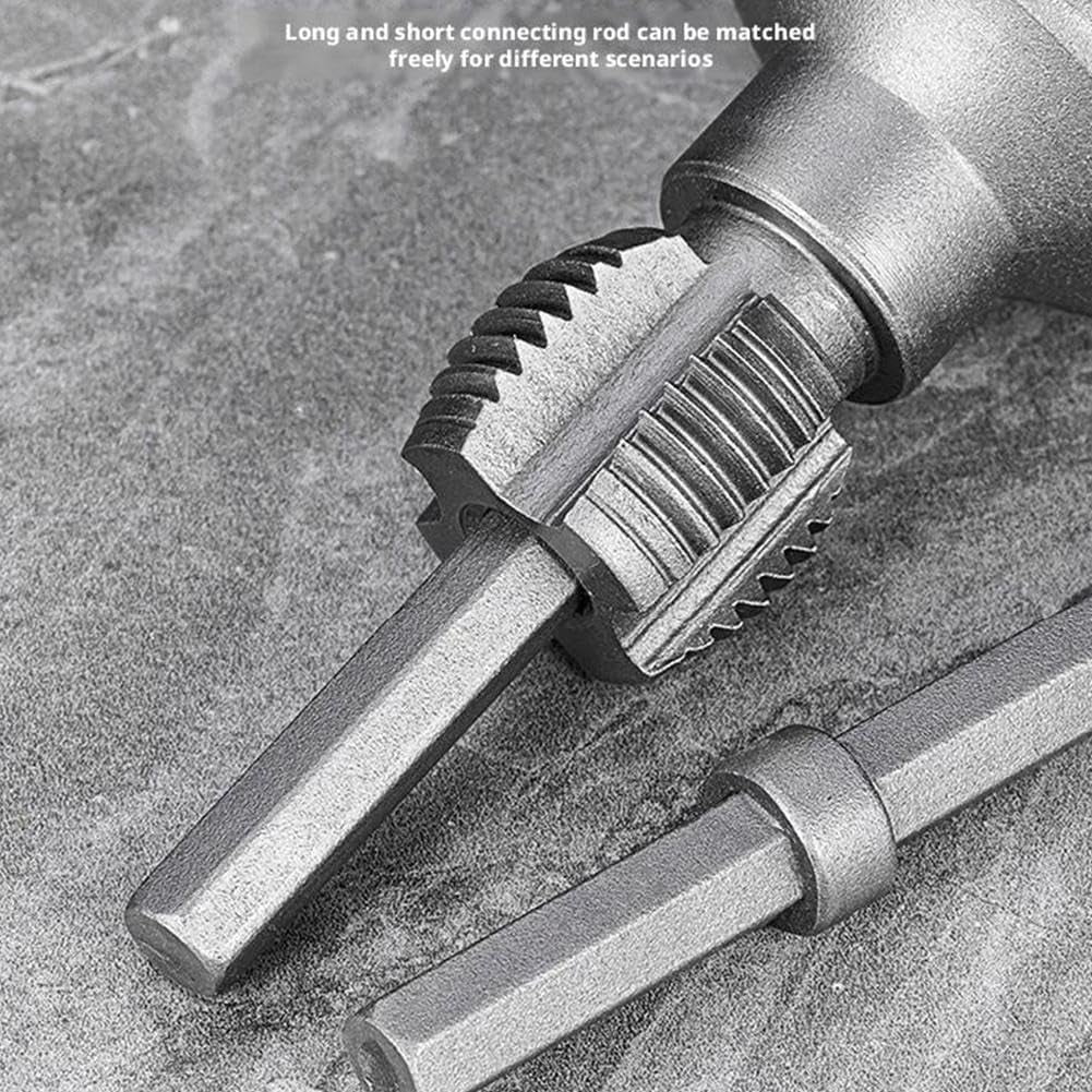 Kit De Filetage Pour Tuyaux PVC - 2 Outils Intérieur/extérieur, Tailles 1/2" Et 3/4", Pour Perceuse électrique