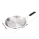 thumbnail image 3 of Portable Foldable Round Hollow Grill Tray With Handle Outdoor BBQ Grill Tray, 3 of 6