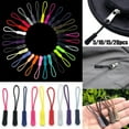 thumbnail image 6 of 5/10/15/20pcs High quality Bags Clip Buckle Suitcase Tent Backpack Ends Lock Zips Cord Rope Pullers Zip Puller Replacement Zipper Pull KHAKI 10PCS, 6 of 8
