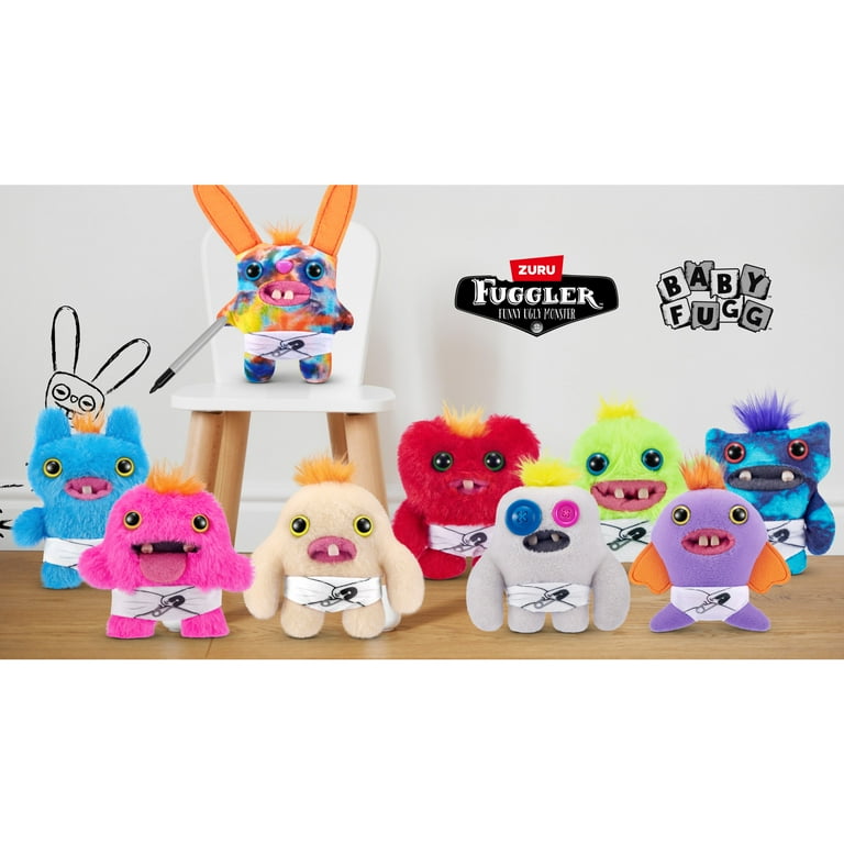 か*主様 Fuggler Baby ぬいぐるみ 9個セット Fuggler Baby Fugg by ZURU Funny Ugly Monster, Plush, Collectible