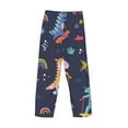 thumbnail image 5 of Disketp Cartoon Dinosaur Men'S Pajama Pants - Ultra Soft Fleece Sleep And Lounge Pants (Size: S-Xxl), 5 of 9
