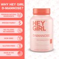 D Mannose Capsules With Cranberry Extract FastActing UTI Vitamin Supplement Pills Cleanse