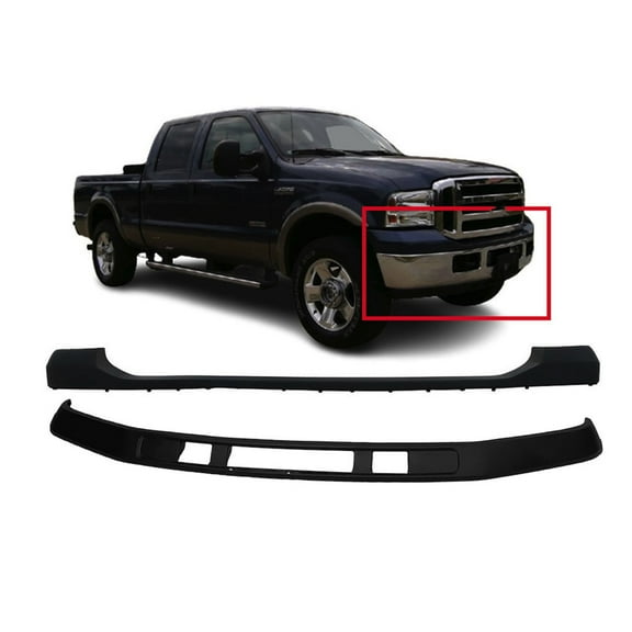 DCP Front Bumper Cover Kit For 2005-2007 Ford F-250-550 Super Duty FO1000607