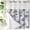 Blue, variant on Lfeey Floral No Hook Double Layer Shower Curtain, Watercolor Pattern in Beige Grey, Waterproof, 71x71inch