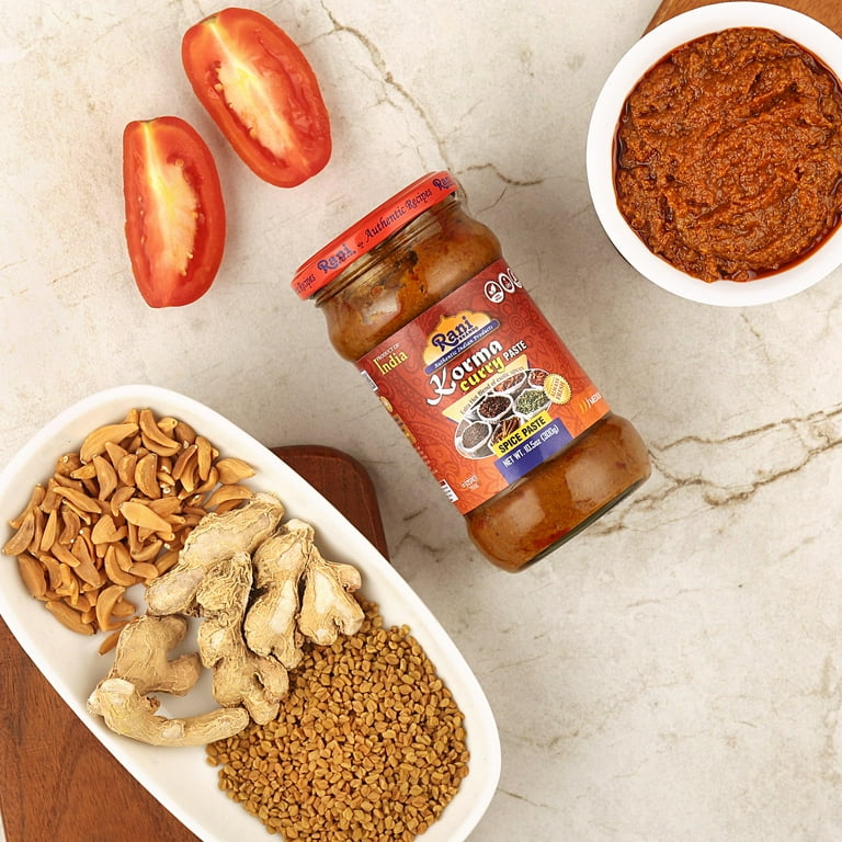 Rani Kashmiri Masala Curry Paste - 10.5oz Glass Jar (Pack Of 5 + 1 Free), All Natural, Vegan, Gluten Free
