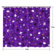 thumbnail image 5 of Purple Halloween Pattern Shower Curtain 84"x72" ,Bathroom Decorative Shower Curtains Set with 12 Hooks,Modern Waterproof Washable Shower Curtain, 5 of 6
