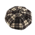thumbnail image 1 of Sonducket Boina a cuadros, sombreros, gorros, gorros térmicos de temporada, estilo de moda, tocado de pintor clásico, boinas Vintage Newsboy, ropa Sombreros Caqui Sonducket AP010200-02B, 1 of 6