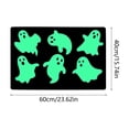 thumbnail image 4 of Halloween Decorations Outdoor Indoor, Tarmeek Halloween Door Mat, Faux Wool Bathroom Mat Spooky Non-Slip Absorbent Floor Mat Indoor Decorative Bath Mat for Home, 4 of 6