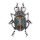 thumbnail image 3 of Broche de insecto Yinane para Hombre Azul, 3 of 8