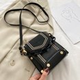 thumbnail image 3 of Bolsa Moda Hit Color PU Messenger Bag Mujeres Acrílico Cadena Totes Lady Shoulder Bag JShteea Para Estrenar, 3 of 9