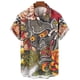 thumbnail image 4 of Camiseta de hombre con estampado de monstruo mítico en 3D, camisetas con cara de terror, camisetas vintage de verano para hombre, ropa informal hawaiana holgada de gran tamaño para hombre, 4 of 4
