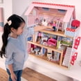 thumbnail image 2 of KidKraft Chelsea Doll Cottage Casa de muñecas de madera con 16 accesorios, contraventanas que funcionan, para muñecas de 5 pulgadas, 2 of 5