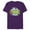 Purple, variant on Disney Mickey and Friends Birthday Crew Party Matching - Short Sleeve Blended T-Shirt for Adults - Customized-Yellow