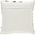 thumbnail image 3 of Surya Fleetwood FTW-001 20"Hx20"W Square Cotton Pillow Cover in Beige/Black, 3 of 3